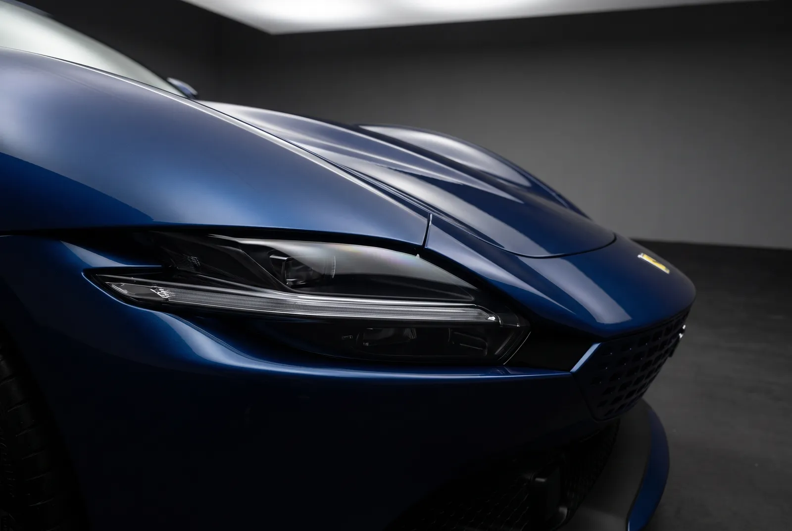 Detail van een Ferrari Portofino